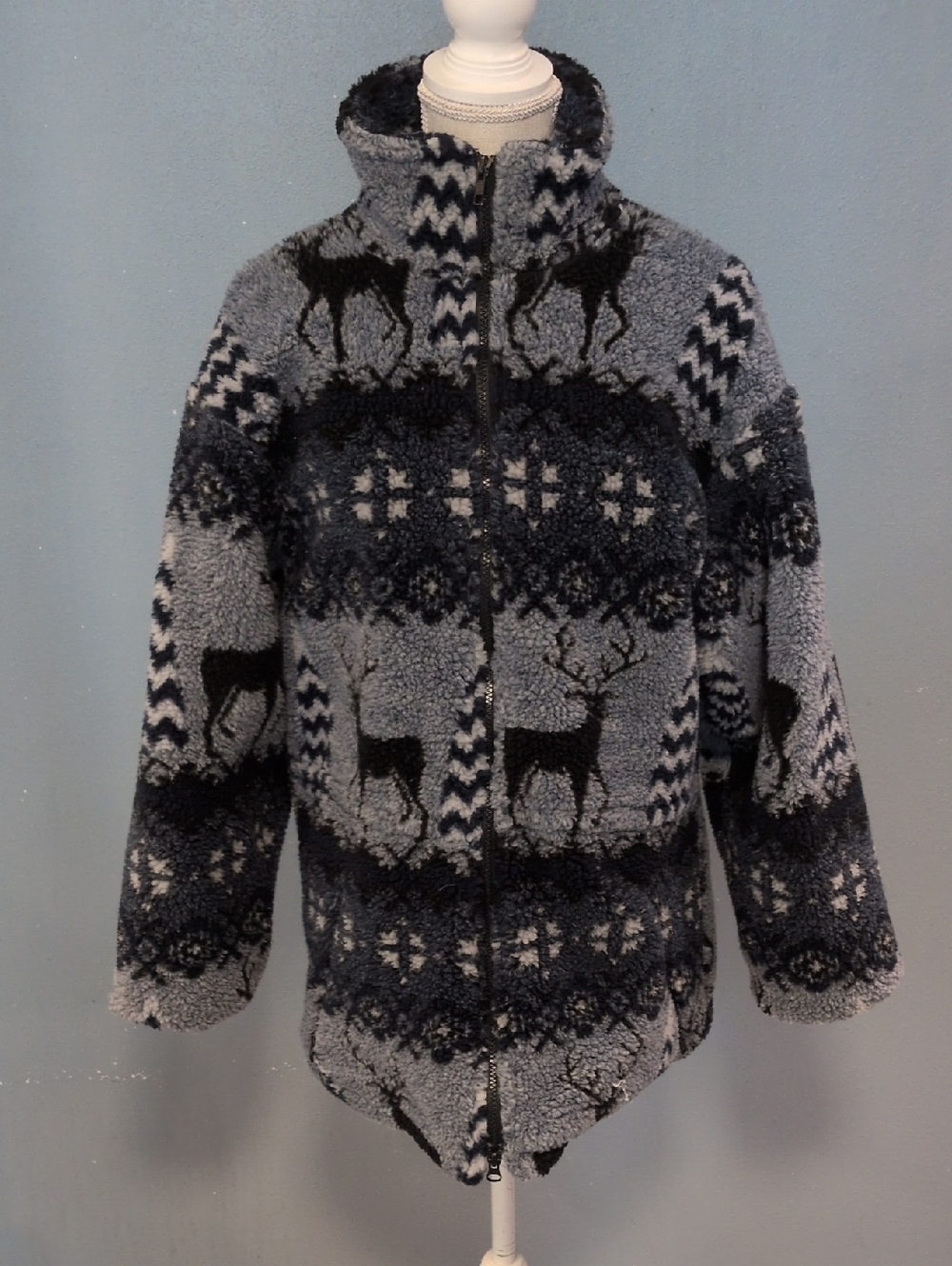 Cabela's Sherpa Winter USA Made Gorpcore Jacket Christmas